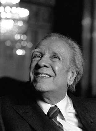 Borges, fotografiat a Roma el 1981.