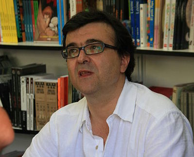 Fotografia de Javier Cercas el 2009 a Madrid.