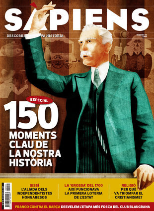 Imatge de la portada de la revista Sàpiens d'aquest desembre.