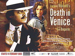 Imatge del cartell de la pel·lícula 'Mort a Venècia'.