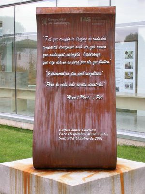 Planxa commemorativa