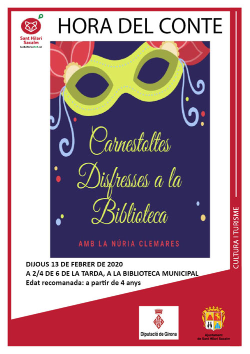 Carnestoltes disfresses a la Biblioteca