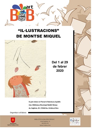 Pòster Montse Miquel Bib-Art