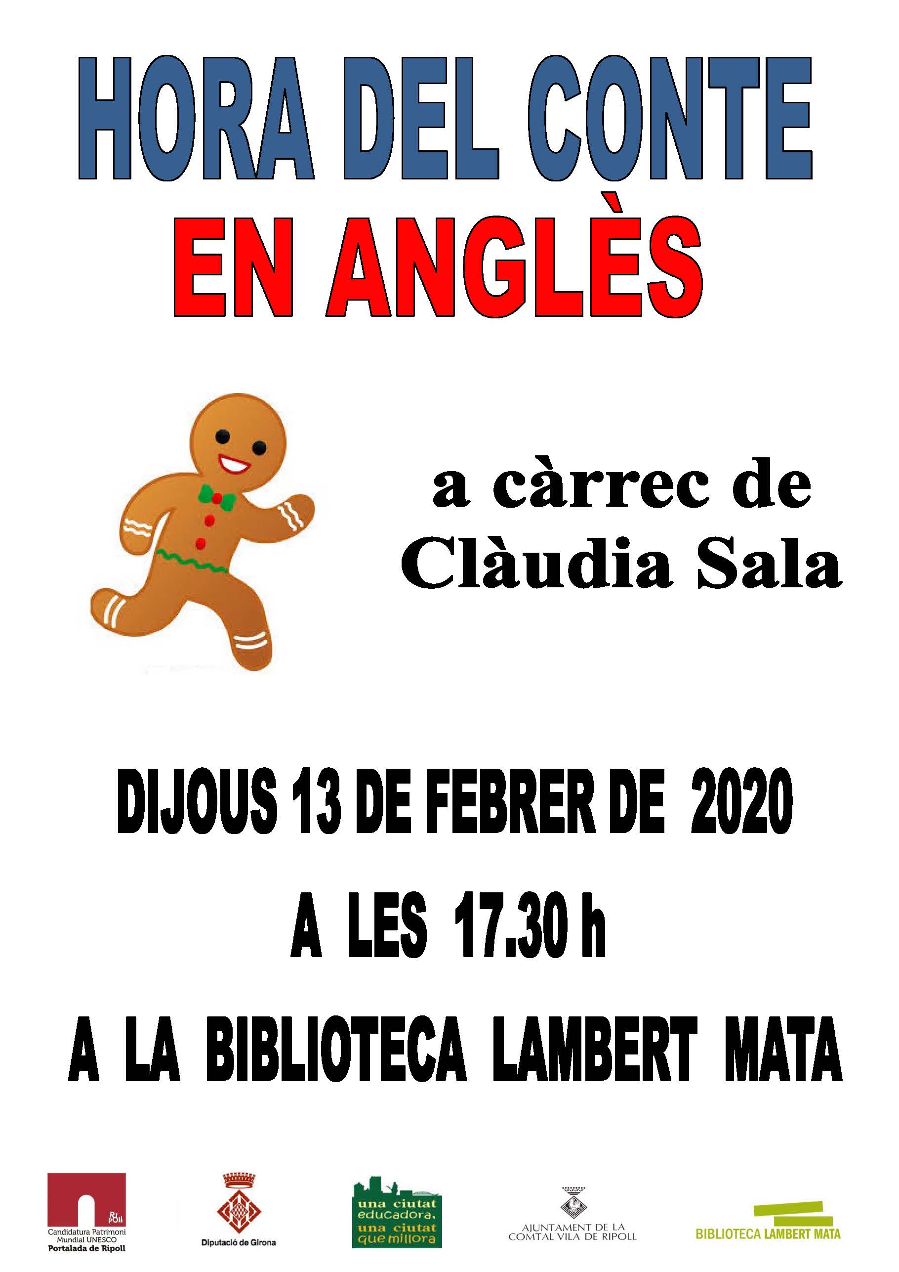 Hora del conte en anglès