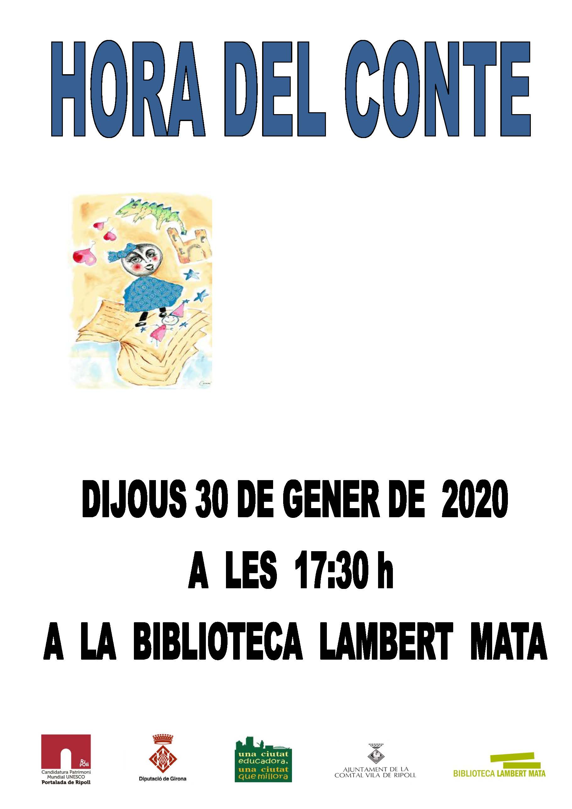 Hora del conte amb Carme Brugarola