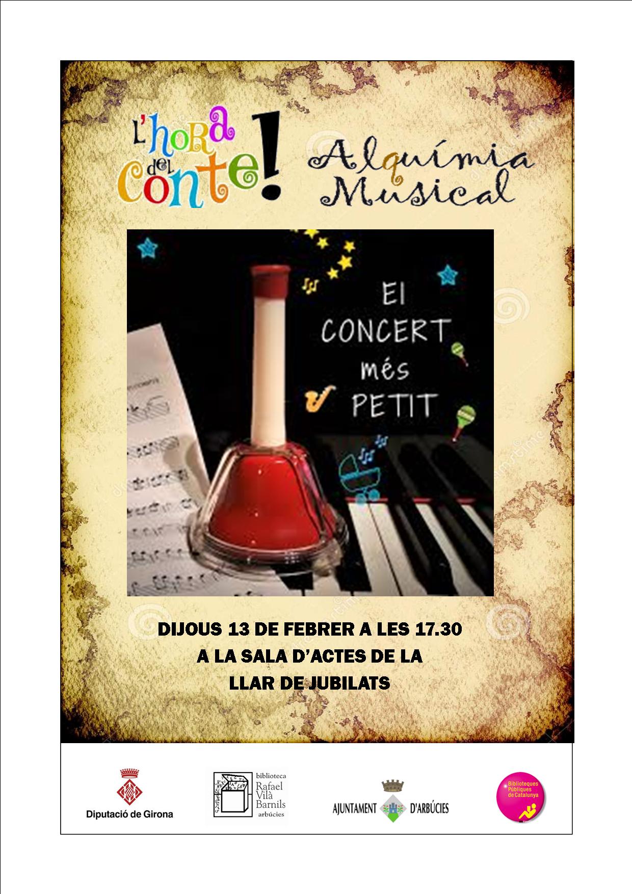 El concert més petit, amb Alquímia musical
