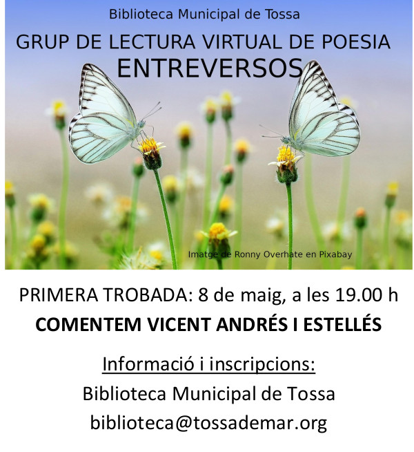 EntreVersos : Grup de lectura virtual de poesia