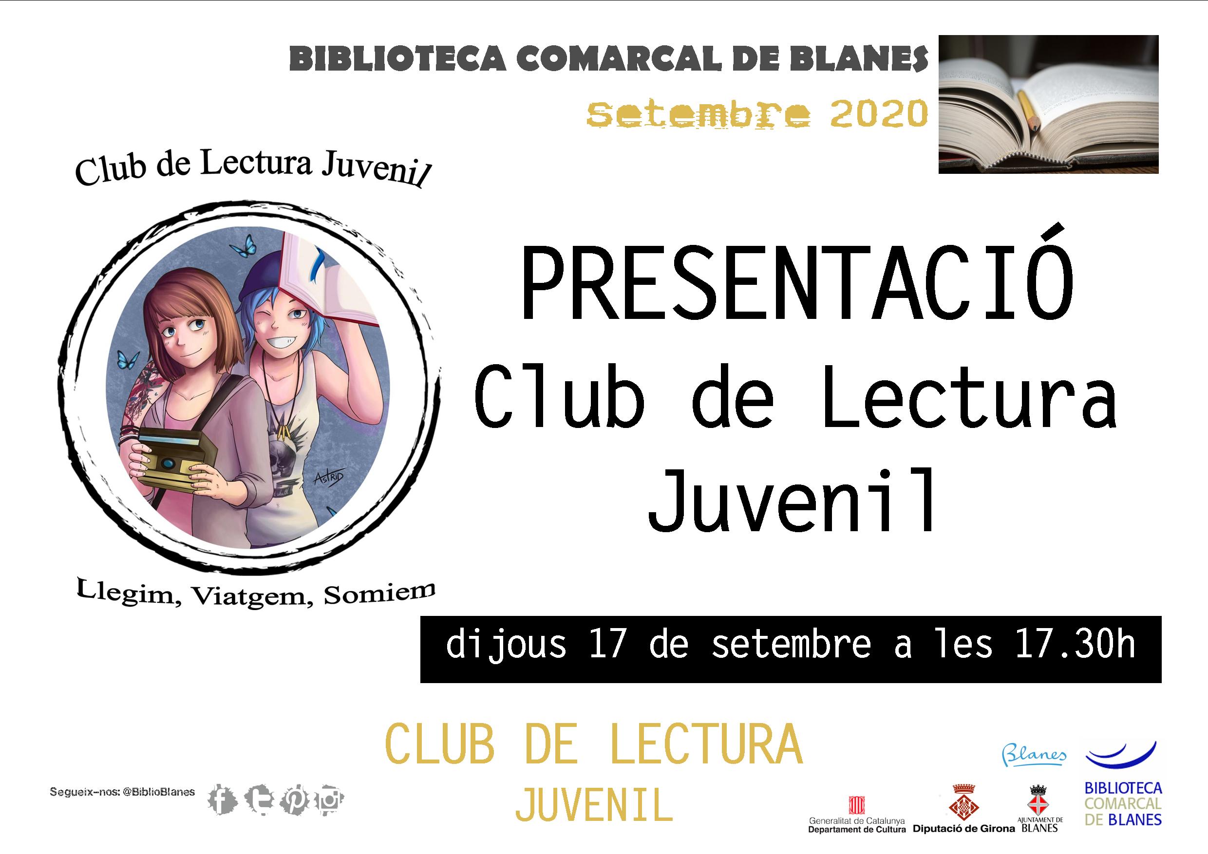 Presentació Club de lectura juvenil