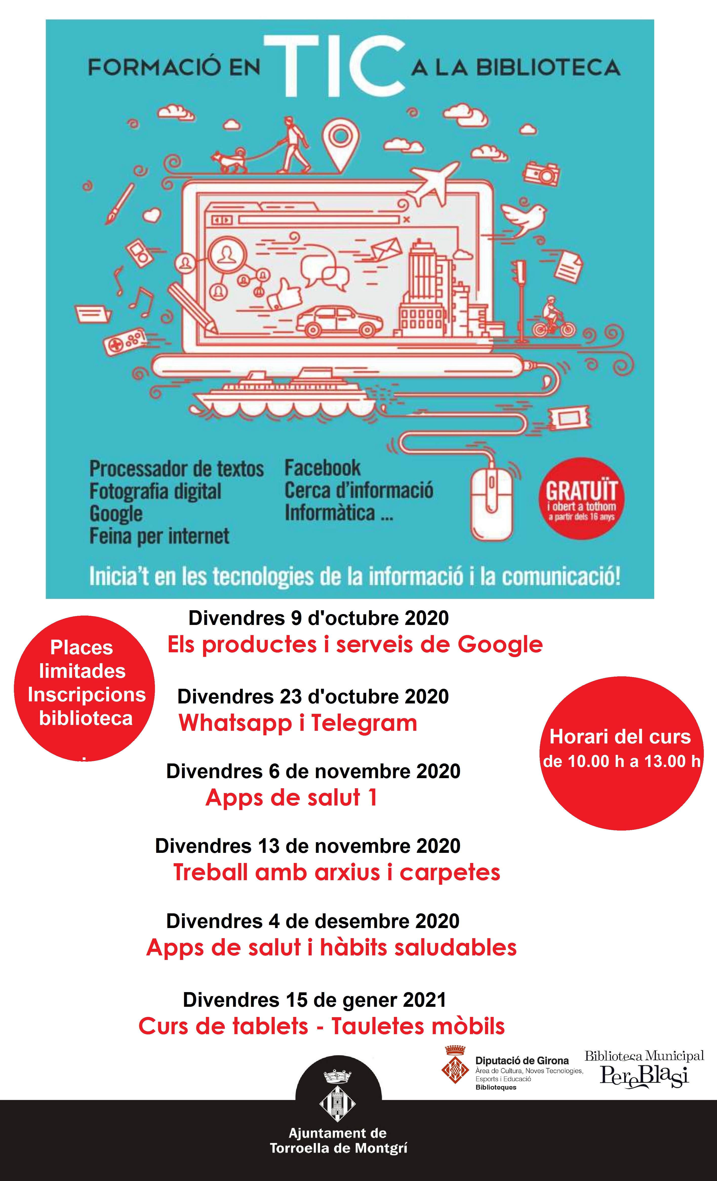 Cursos TIC 2020
