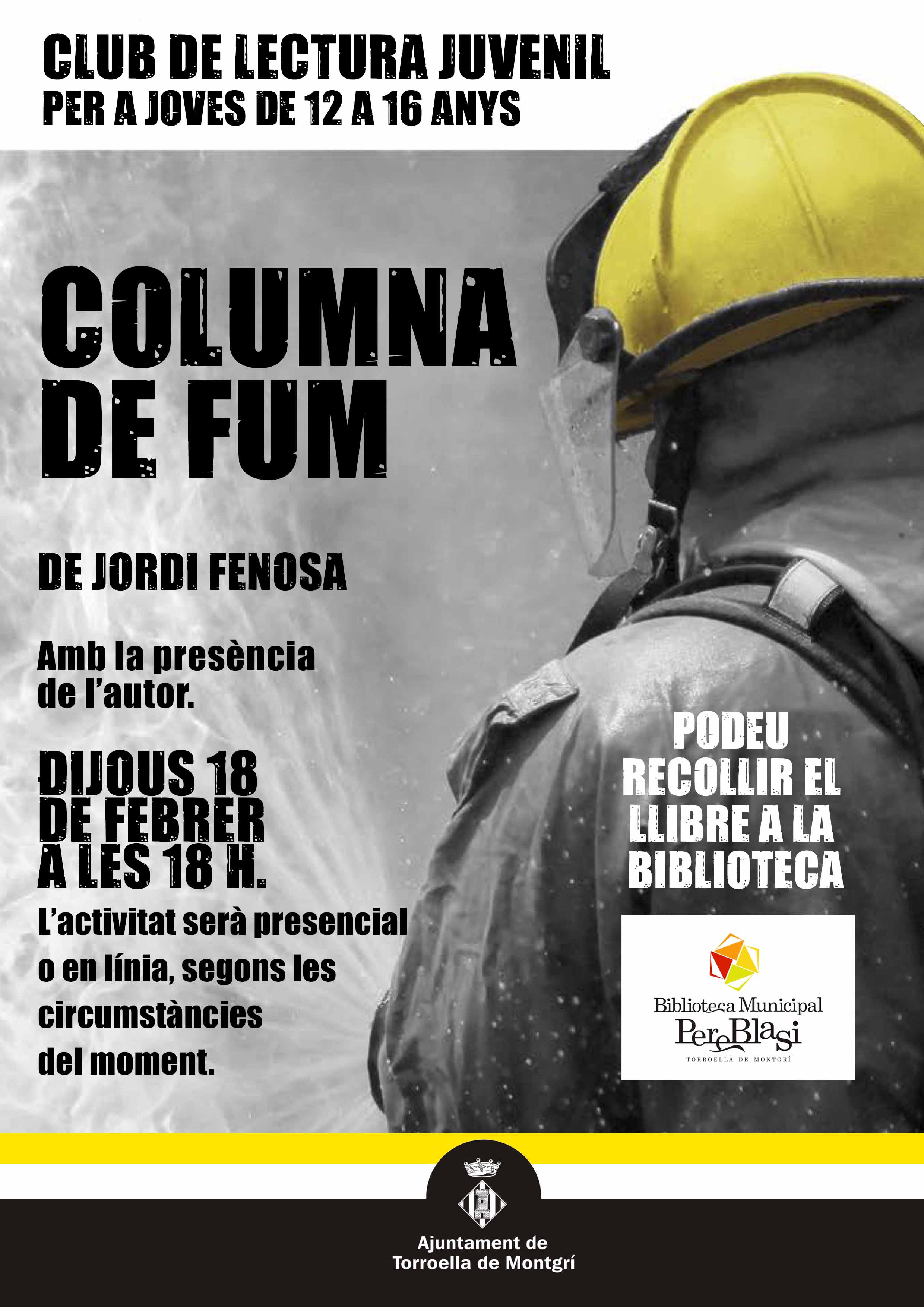 Columna de fum. Jordi Fenosa