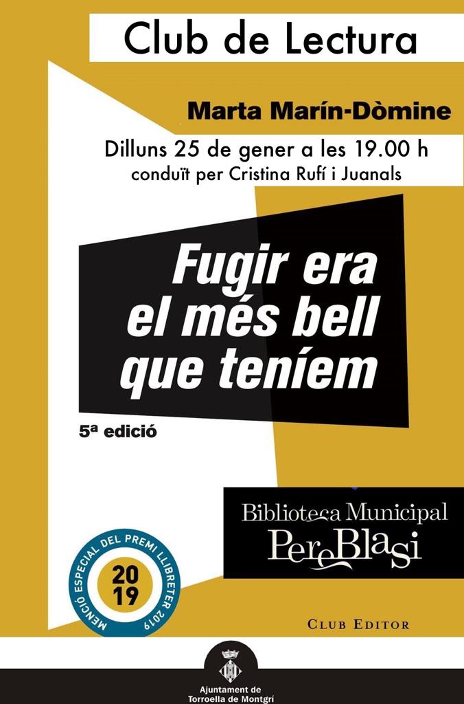 Fugir era el més bell que teníem