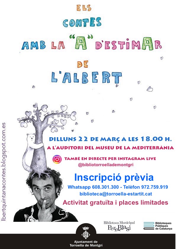 Hora del conte: Amb la A d'estimAr. A càrrec de Gra de Sorra