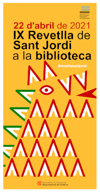 Cartell Revetlla de Sant Jordi 2021