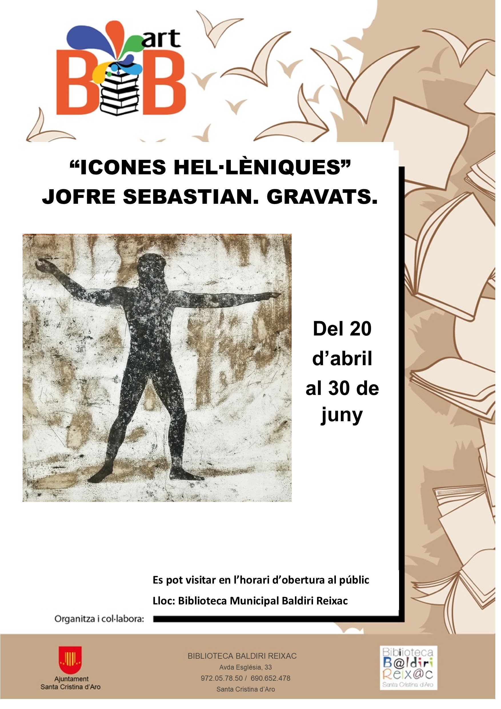 Cartell exposició Icones hel.lèniques