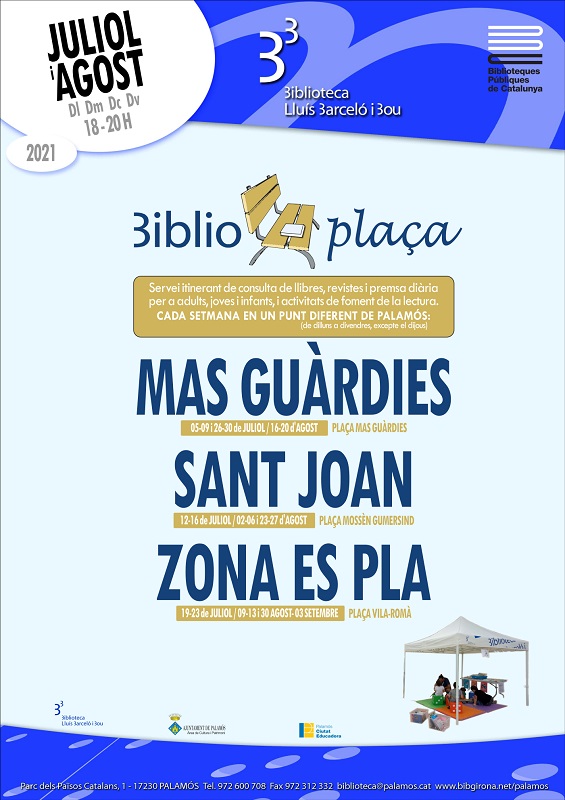 Biblioplaça a Palamós 2021