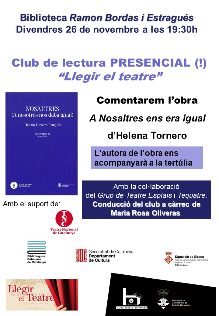 Club de teatre. A nosaltres ens era igual