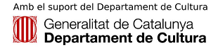 Amb el suport del Departament de Cultura
