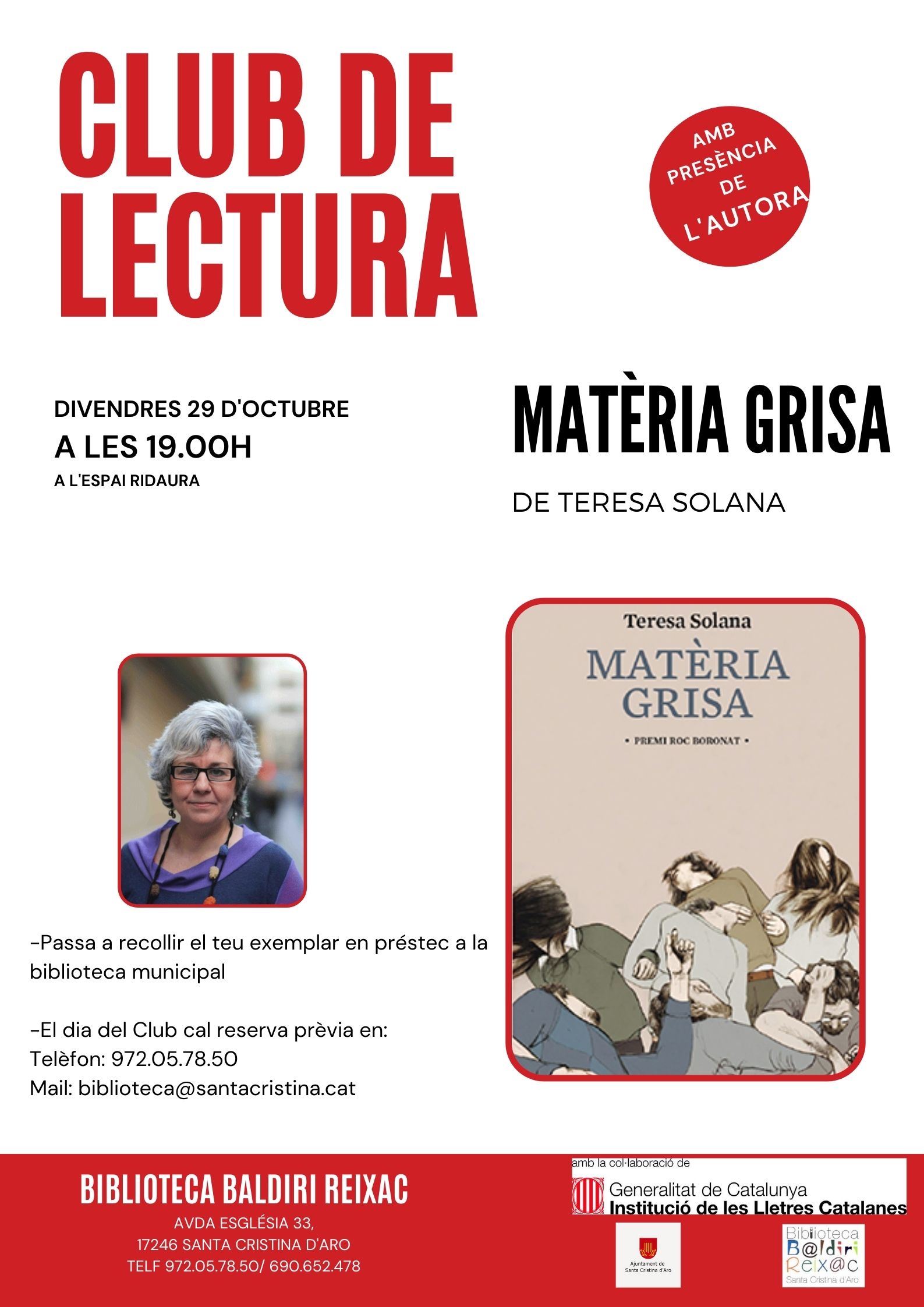 Cartell Teresa Solana