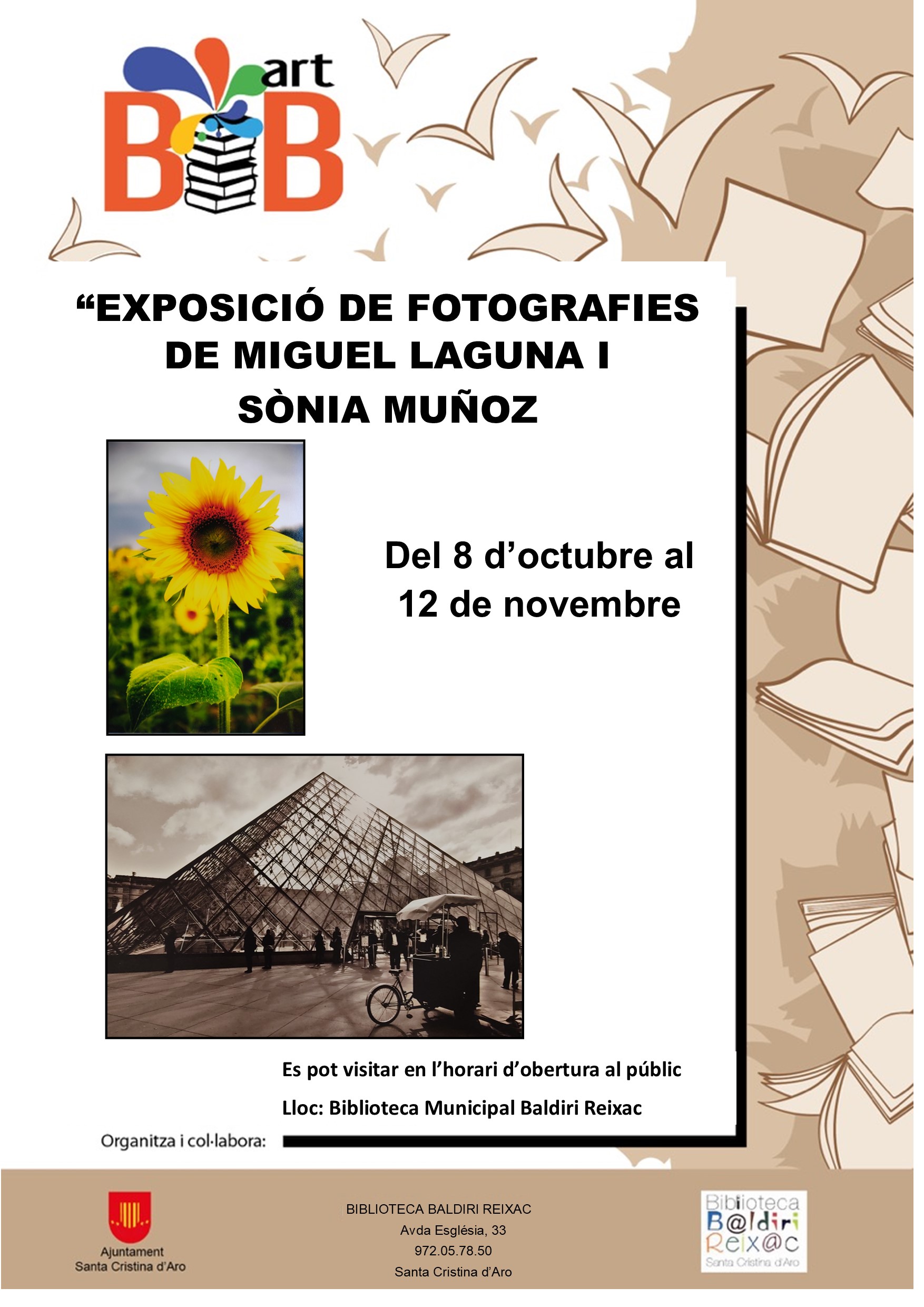 Cartell exposició Miguel Laguna i Sònia Muñoz