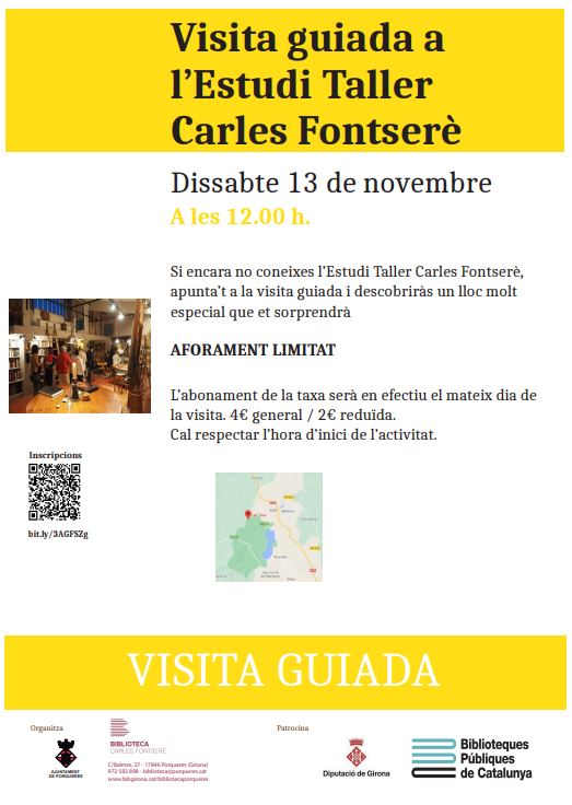 Visita guiada can tista 13/11