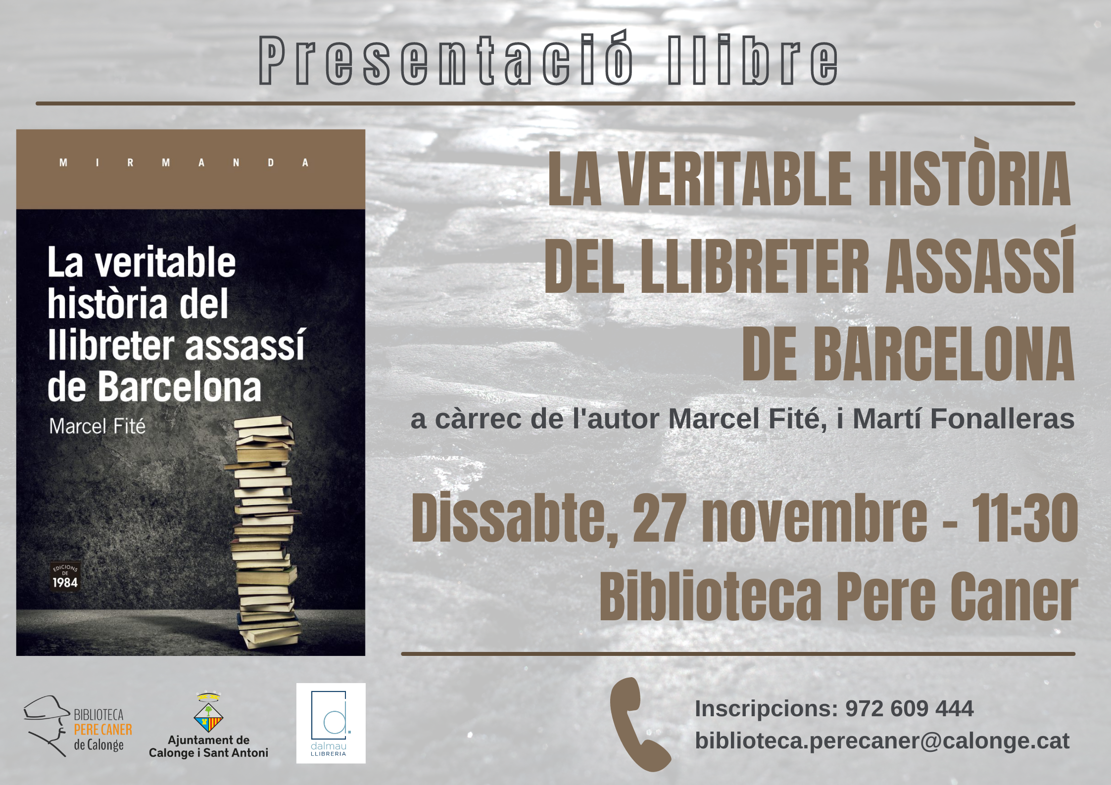 LA VERITABLE HISTORIA DEL LLIBRETER ASSASSÍ DE BARCELONA