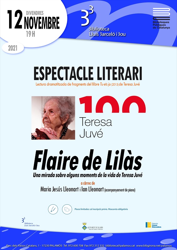 Espectacle literari sobre Teresa Juvé
