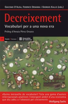 Decreixement : vocabulari per a una nova era