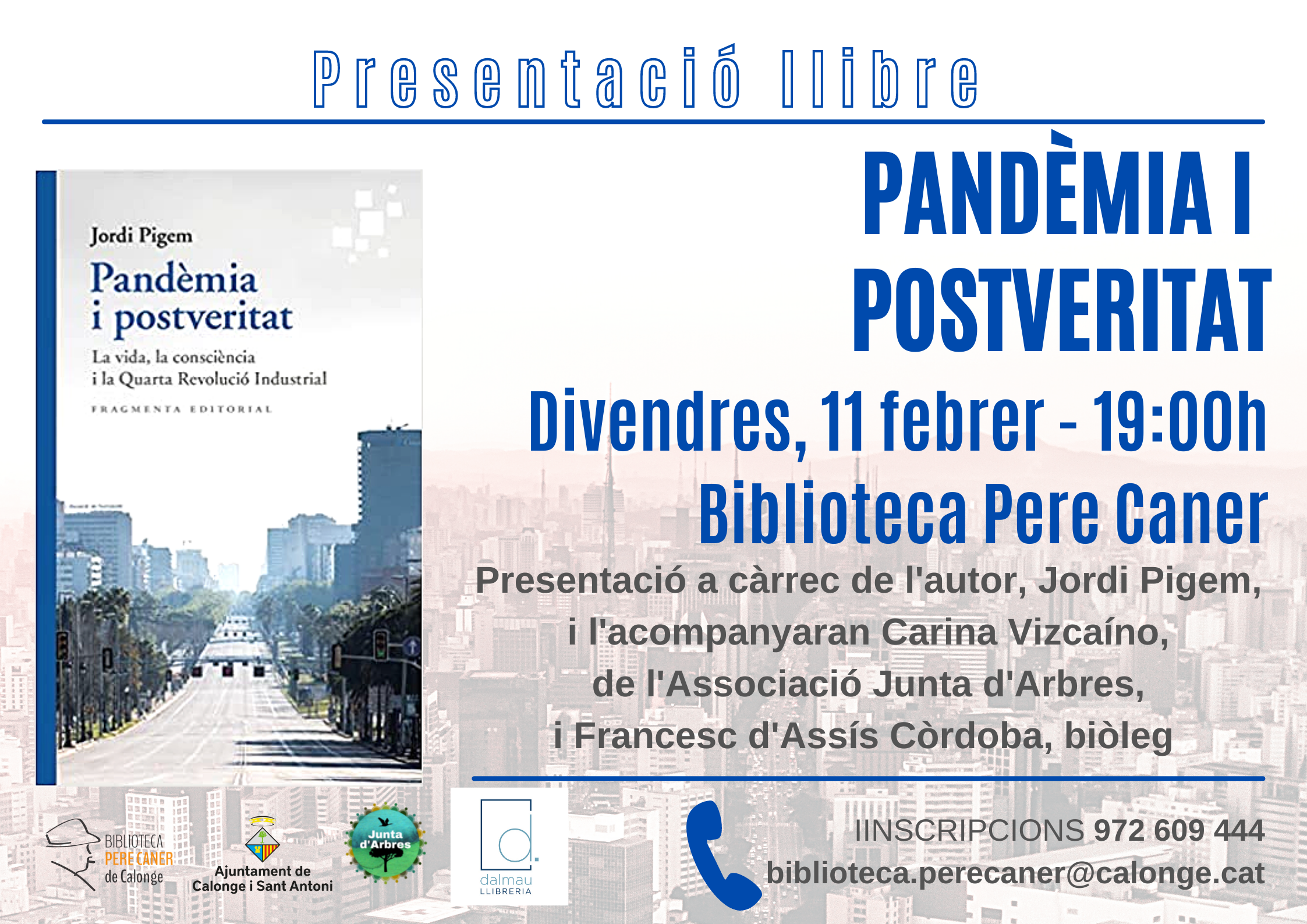 PRESENTACIÓ JORDI PIGEM