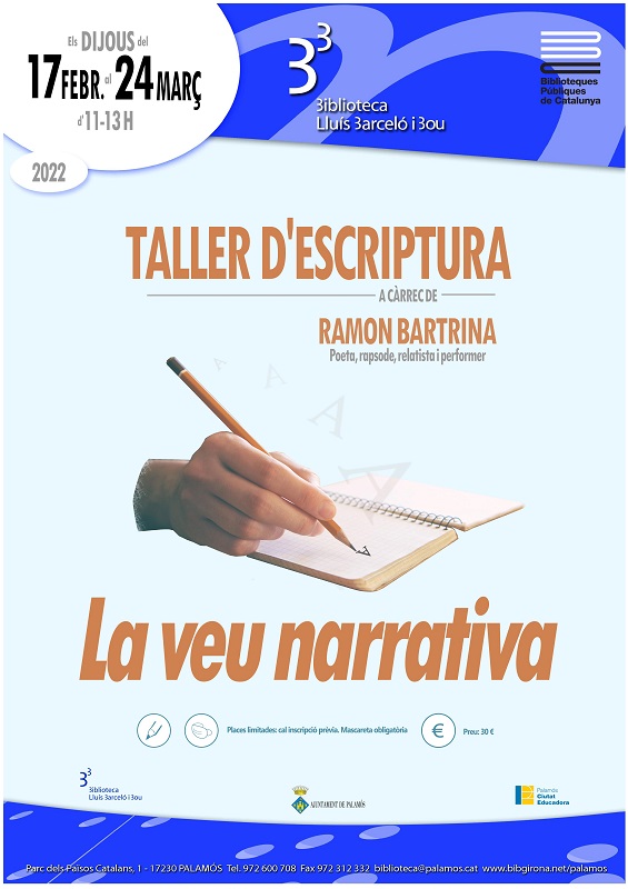 Taller d'escriptura La veu narrativa