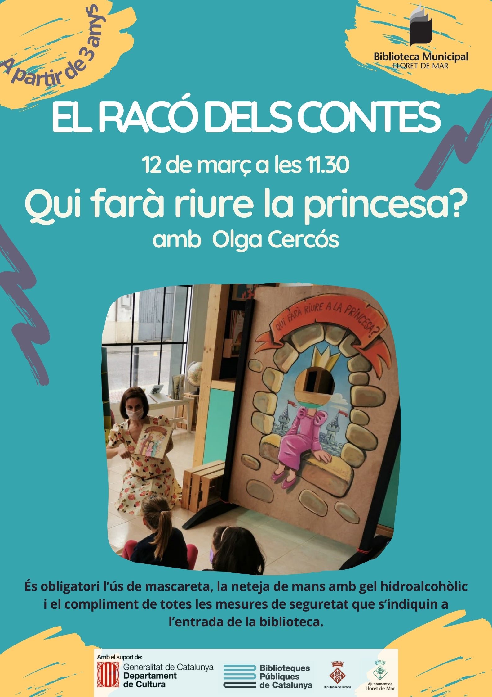 El Racó dels Contes. Qui farà riure la princesa?