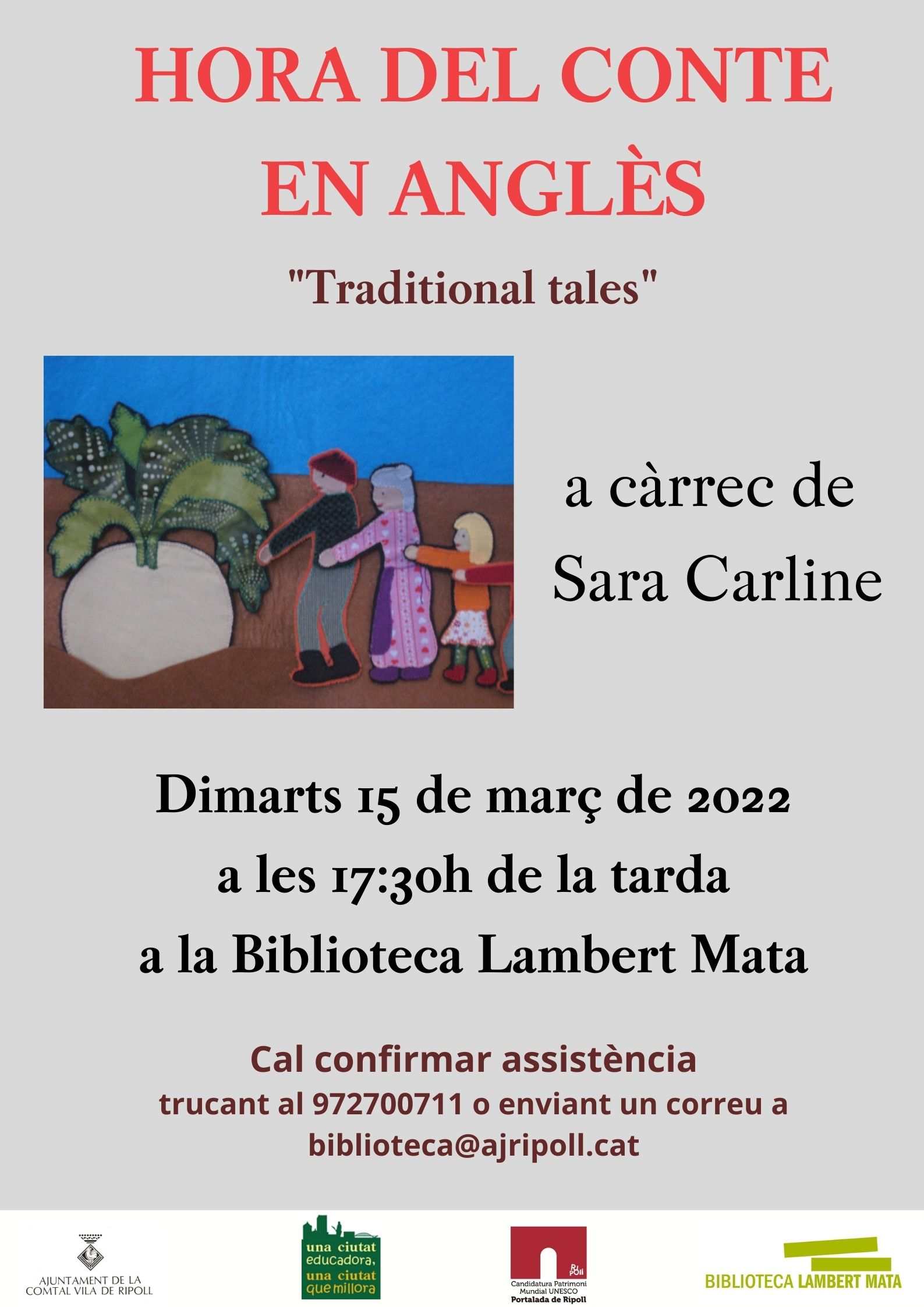 Cartell "traditional tales"