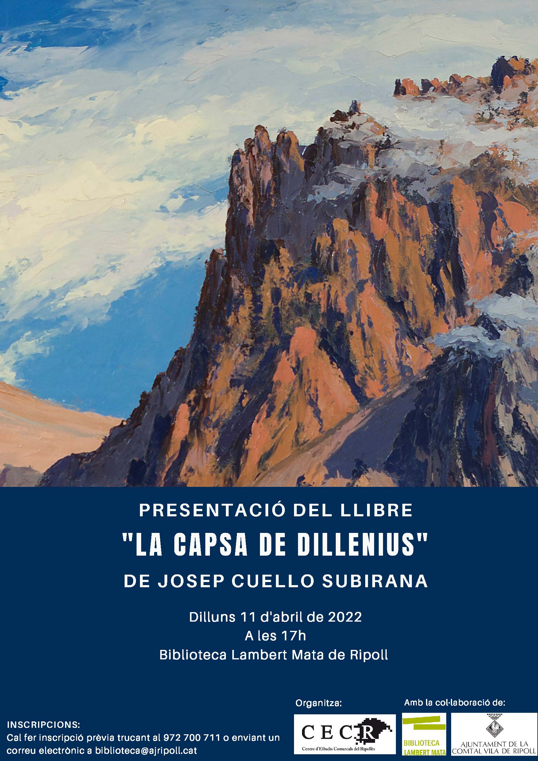 Cartell presentació la Capsa de Dillenius
