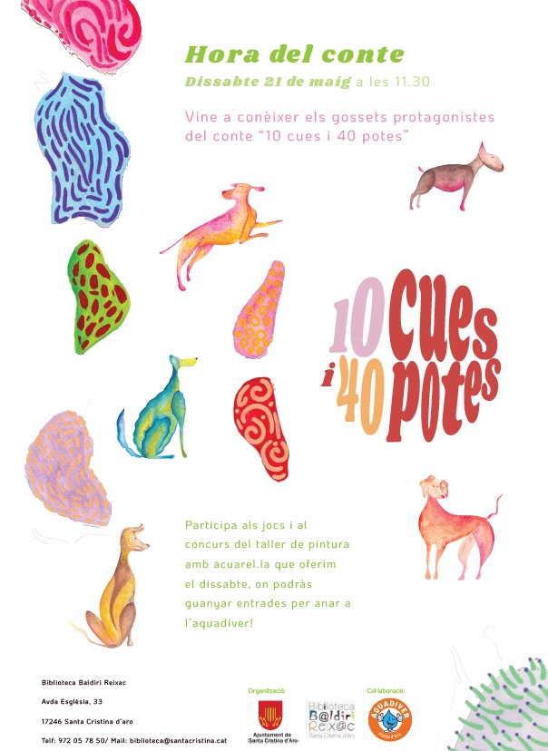 Cartell 10 cues i 40 potes