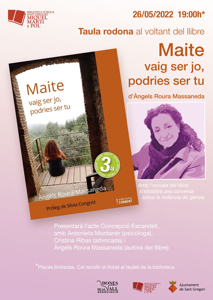 cartell taula rodona "Maite..."