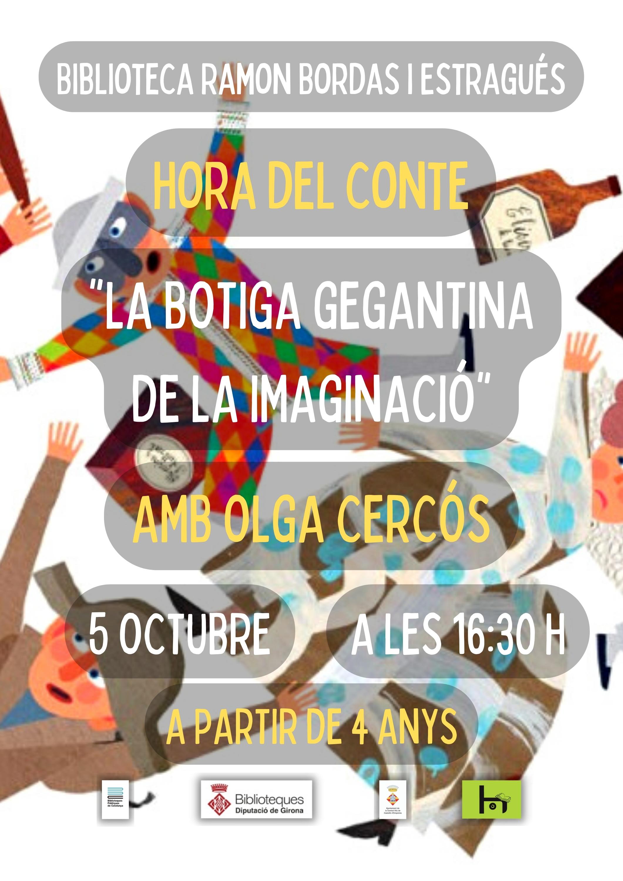 Hora del conte: la botiga gegantina de la imaginació