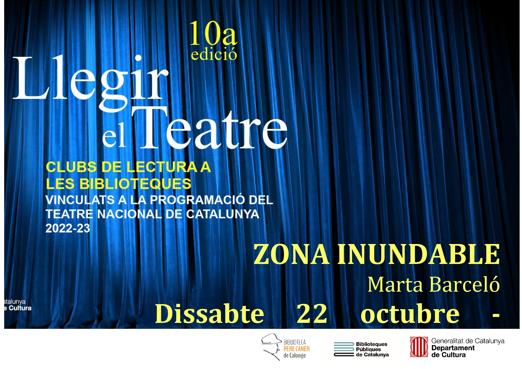 LLEGIR EL TEATRE OCTUBRE