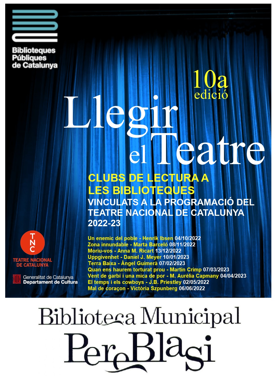 Llegir teatre 2022-2023