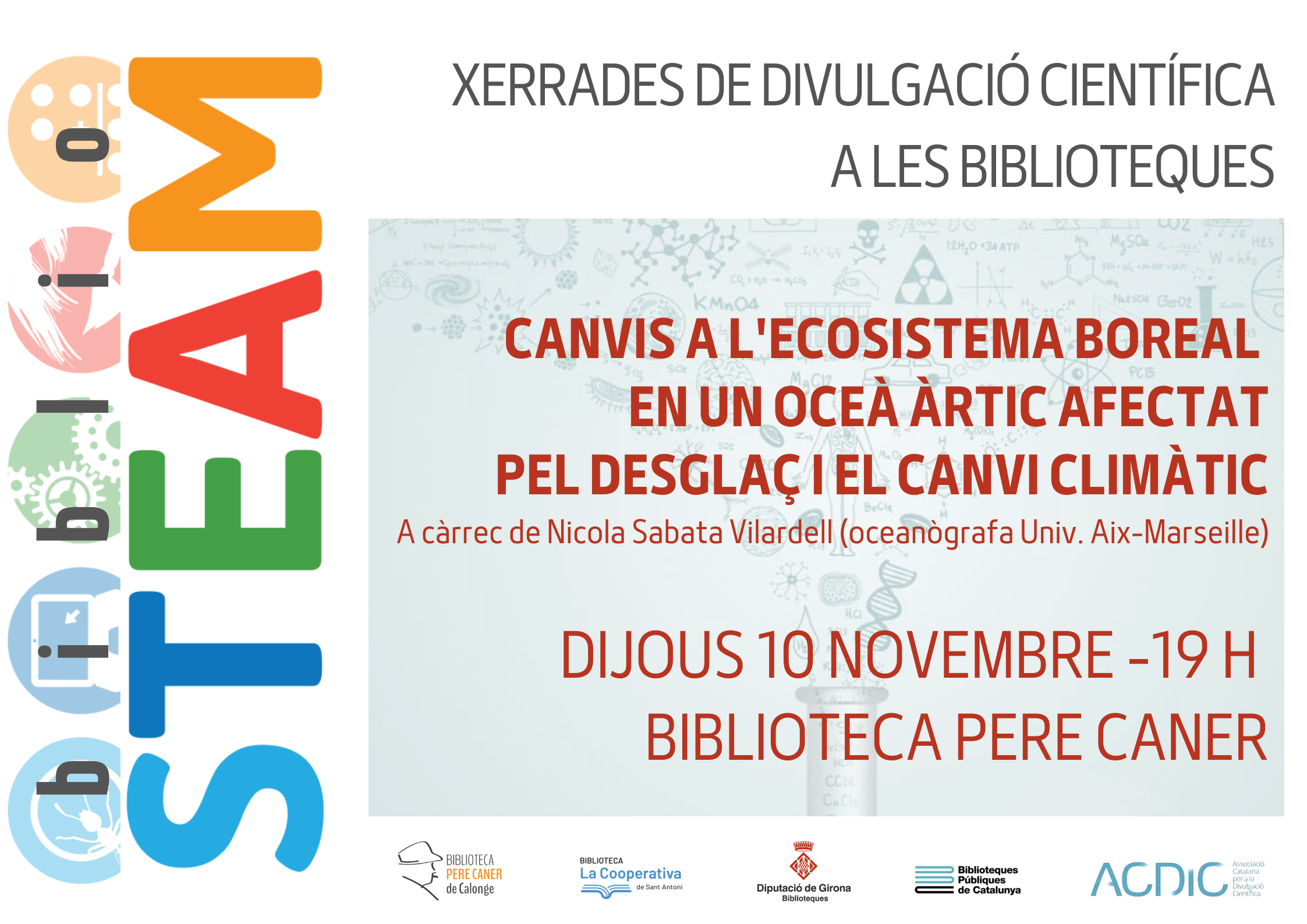 XERRADA BIBLIOSTEAM DIJOUS 10 NOV