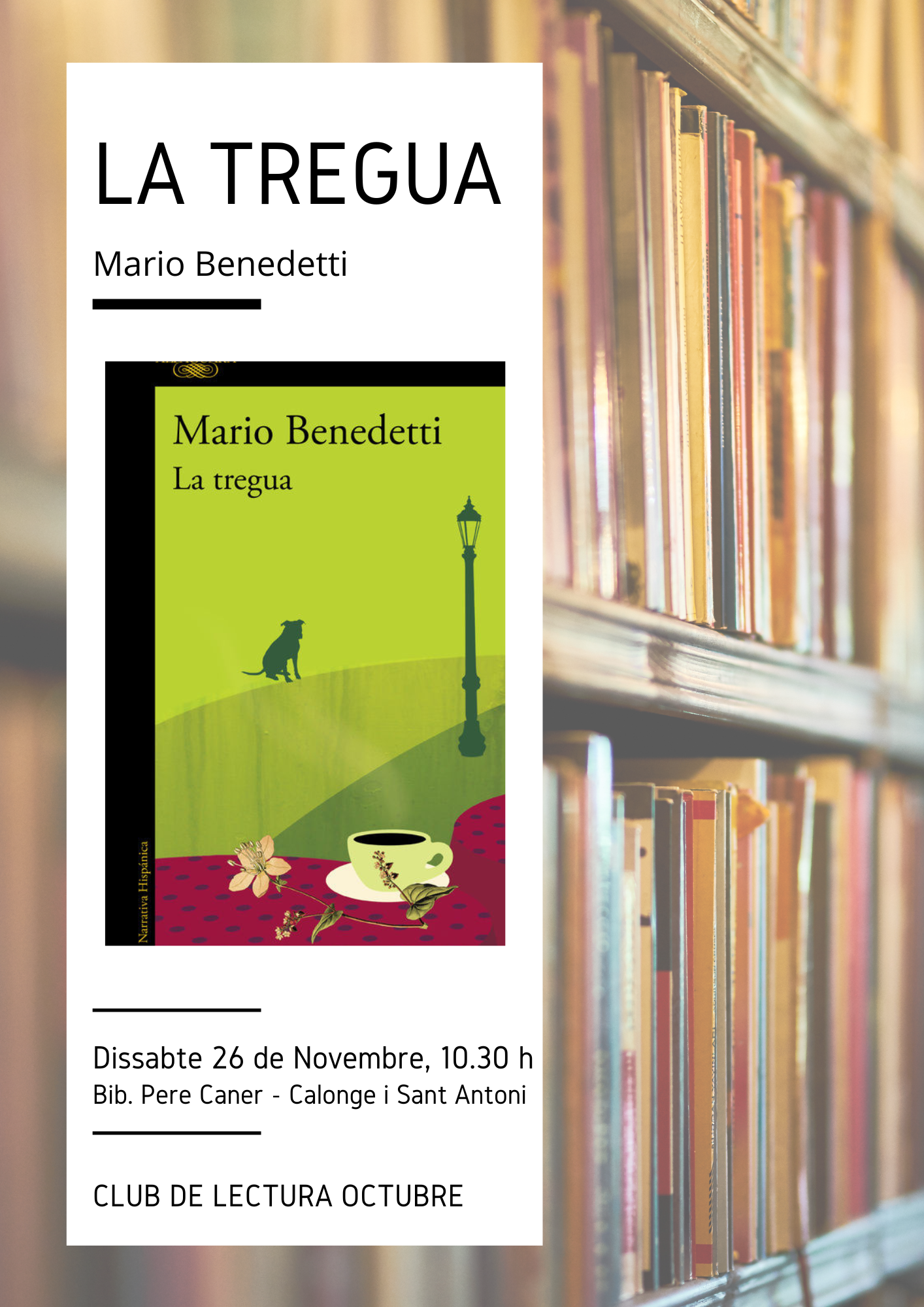 CLUB DE LECTURA NOVEMBRE