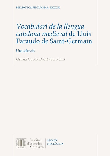 Vocabulari de la llengua catalana medieval 