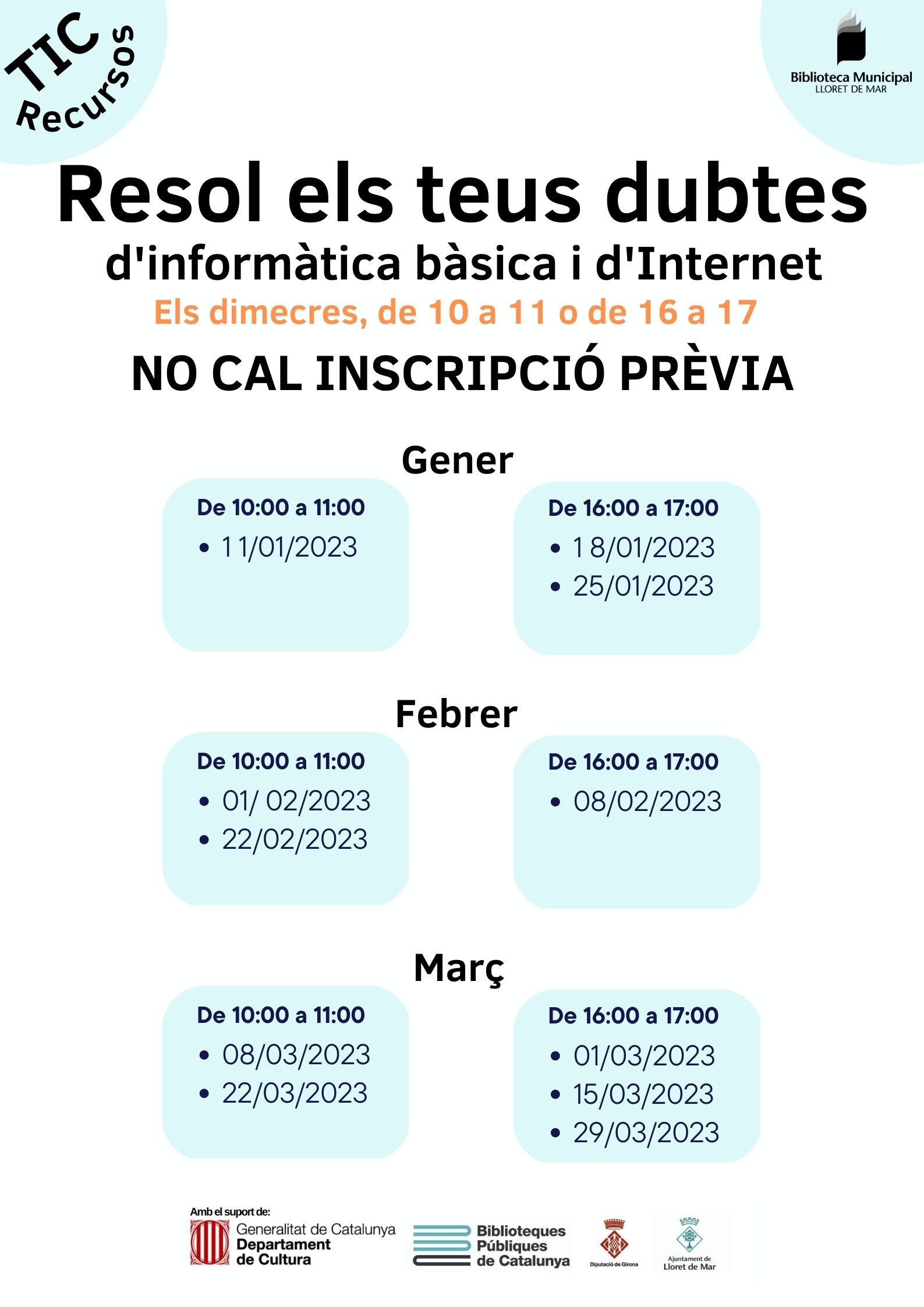 Resol els teus dubtes