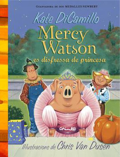 La Mercy Watson es disfressa de princesa