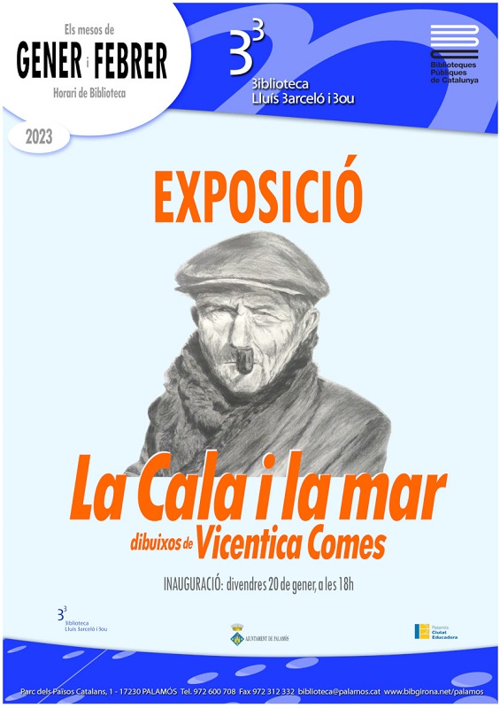 Exposició La Cala i la mar, dibuixos de Vicentica Comes