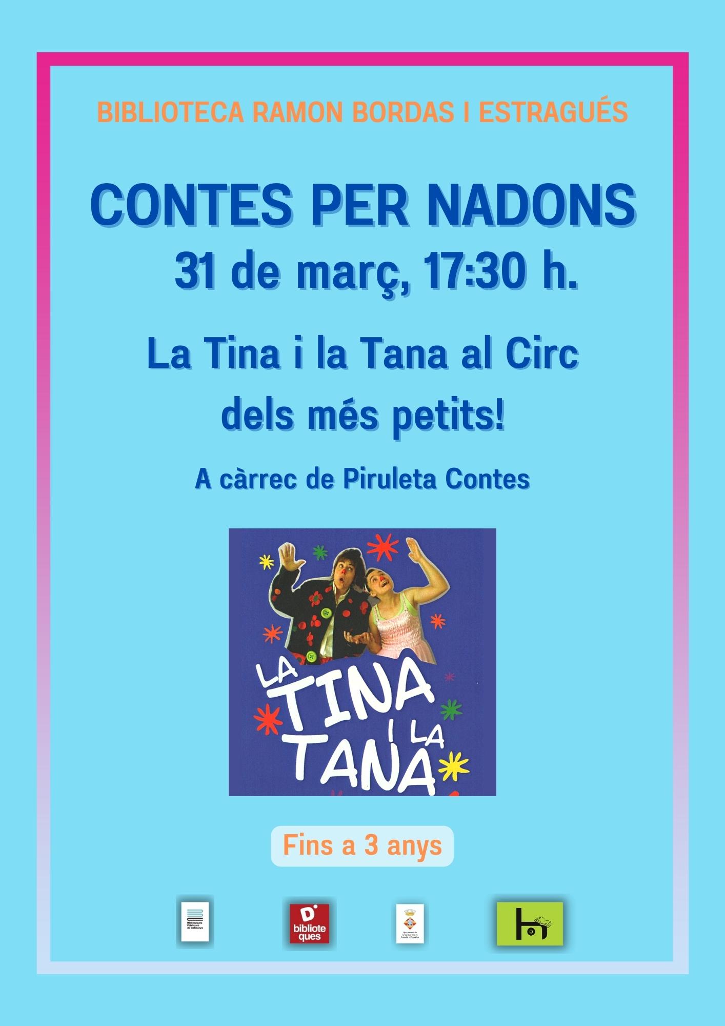 La Tina i la Tana al Circ dels més petits