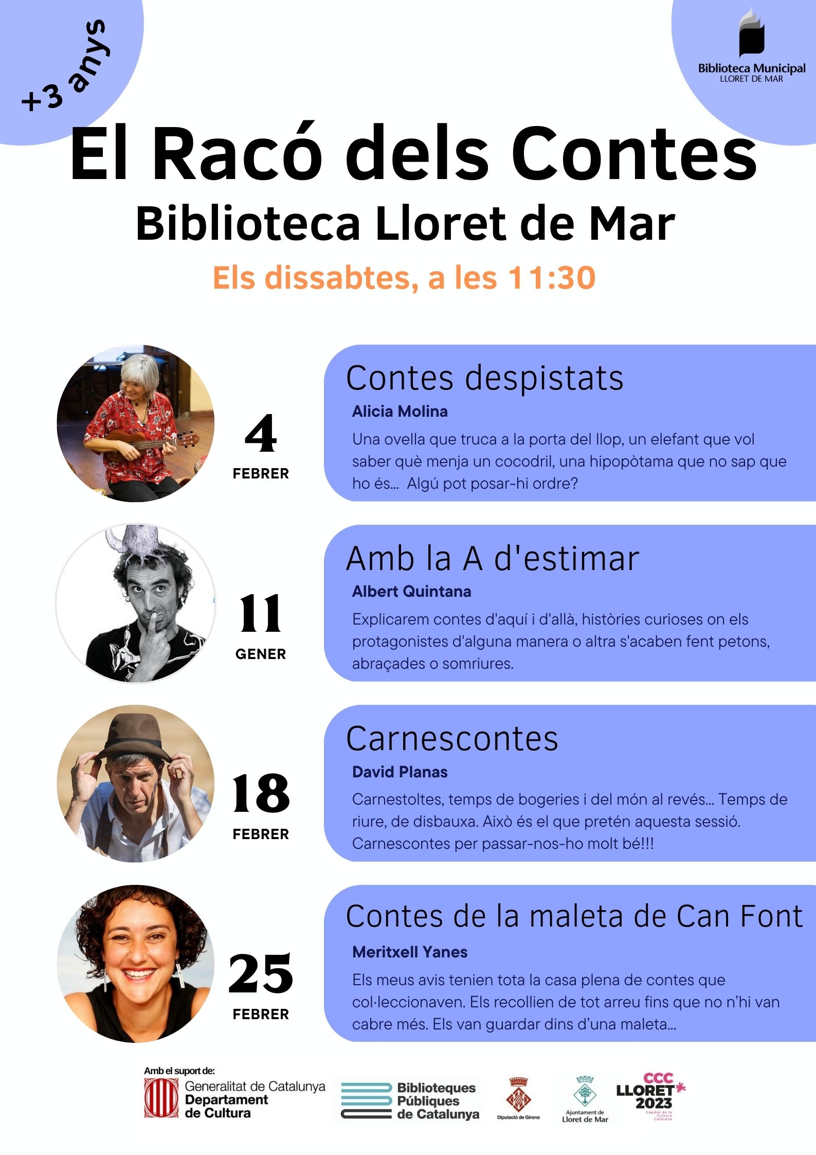 El Racó dels contes. Febrer