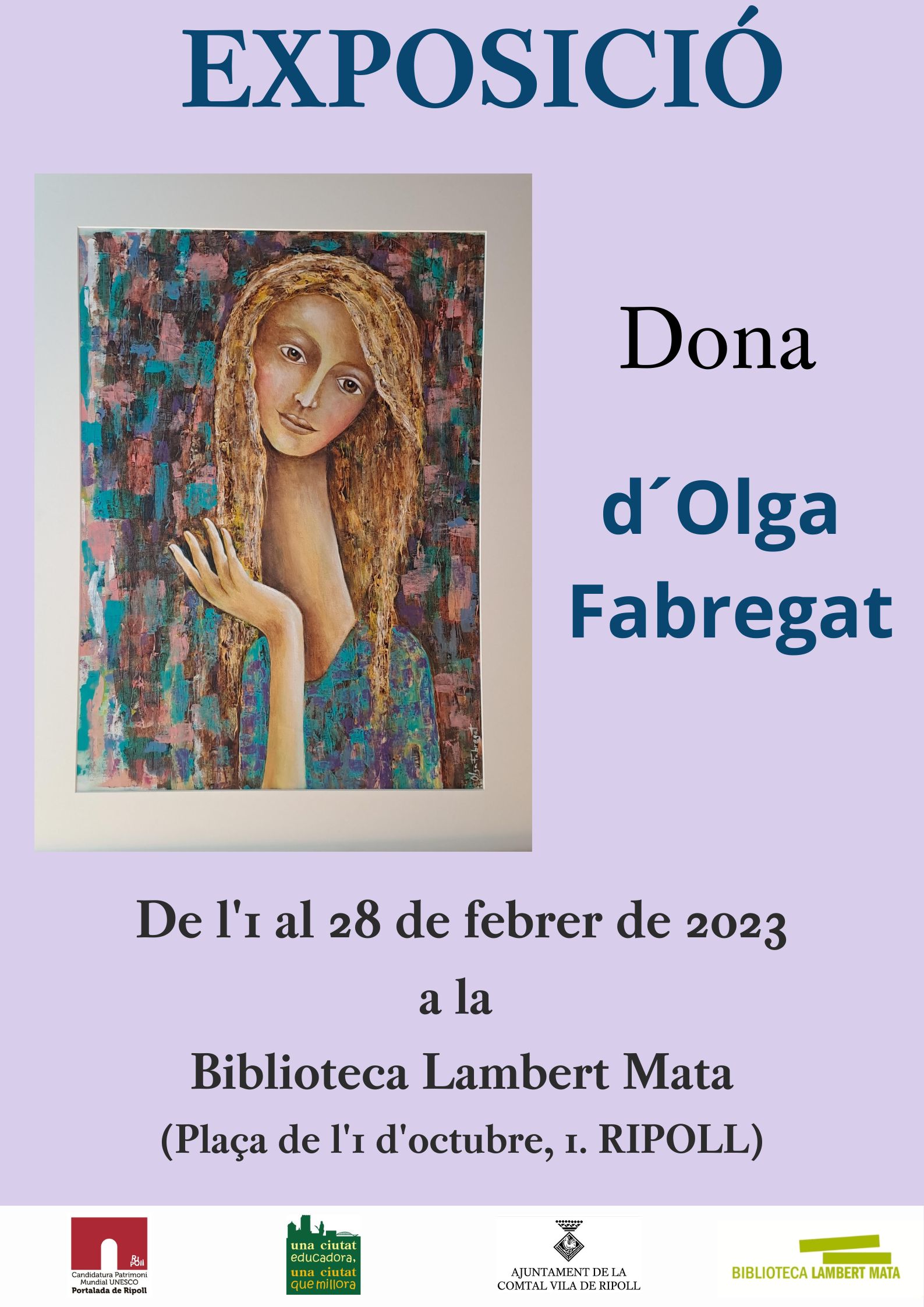 Cartell: Dona d'Olga Fabregat