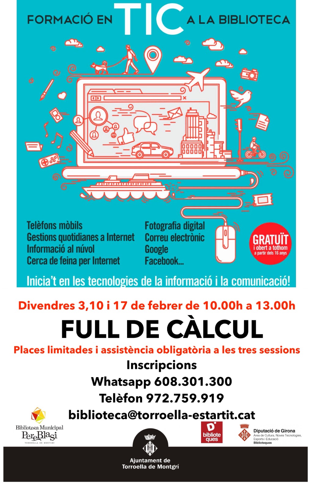 Fulls de càlcul. Curs TIC