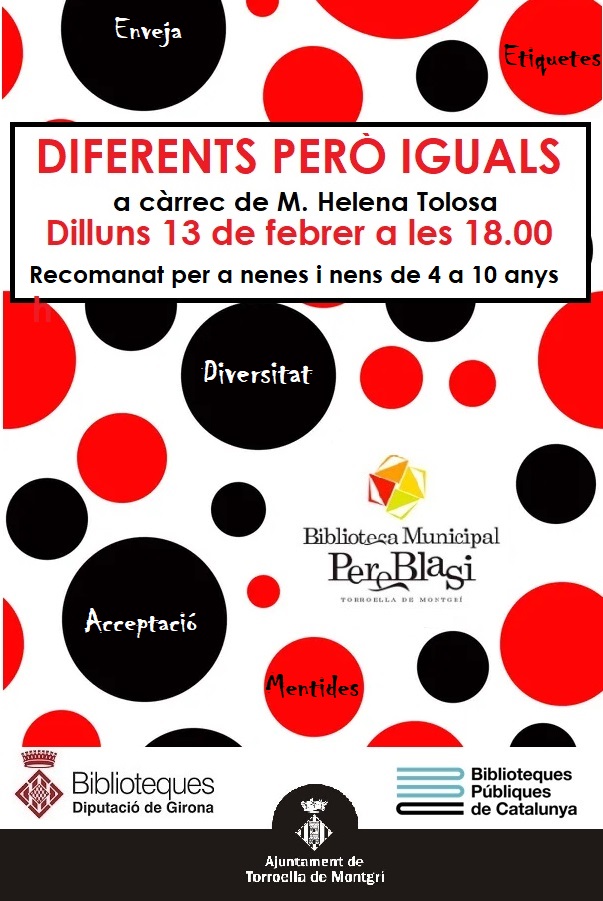 Hora del conte iguals però diferents