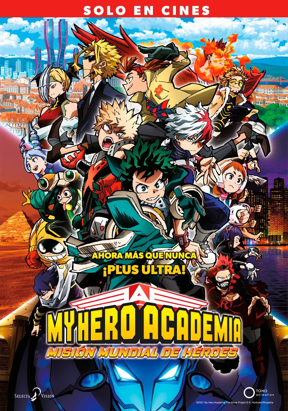 My hero academia: misión mundial de héroes