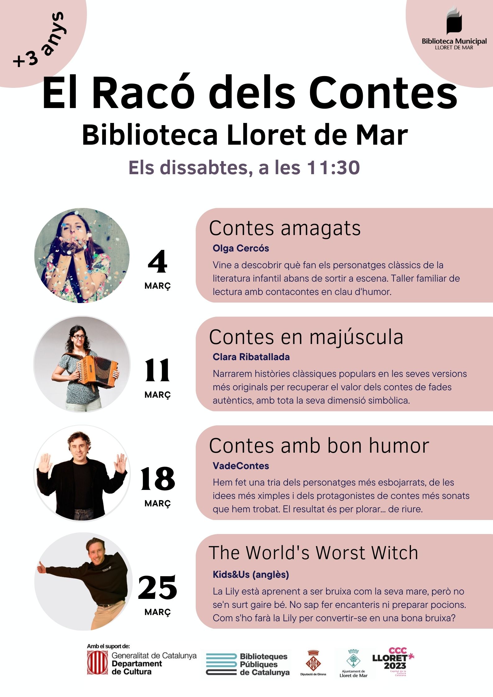 Racó dels Contes Març 2023